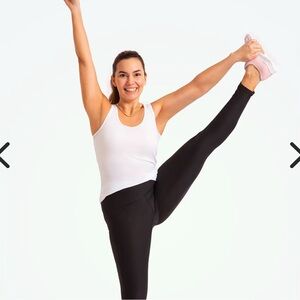 Black High Waisted Women's Active Leggings